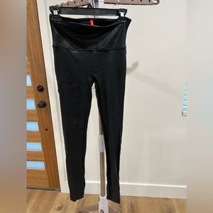 Spanx faux leather leggings